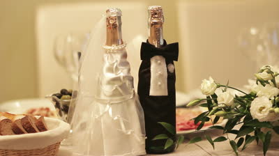 svadebnoe-shampanskoe-ukrashenie 26 важных моментов при планировании свадьбы