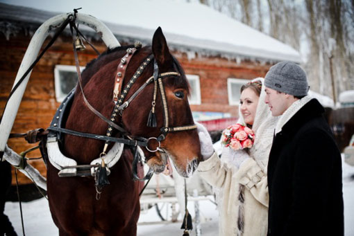 zima-svadba_4 Зимняя свадьба - продолжение волшебства
