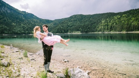 Тематические свадебные фотосессии: Альпы