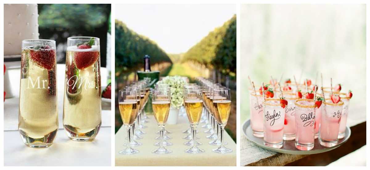 Нюансы составления свадебного меню: какие безалкогольные напитки должны присутствовать на столе